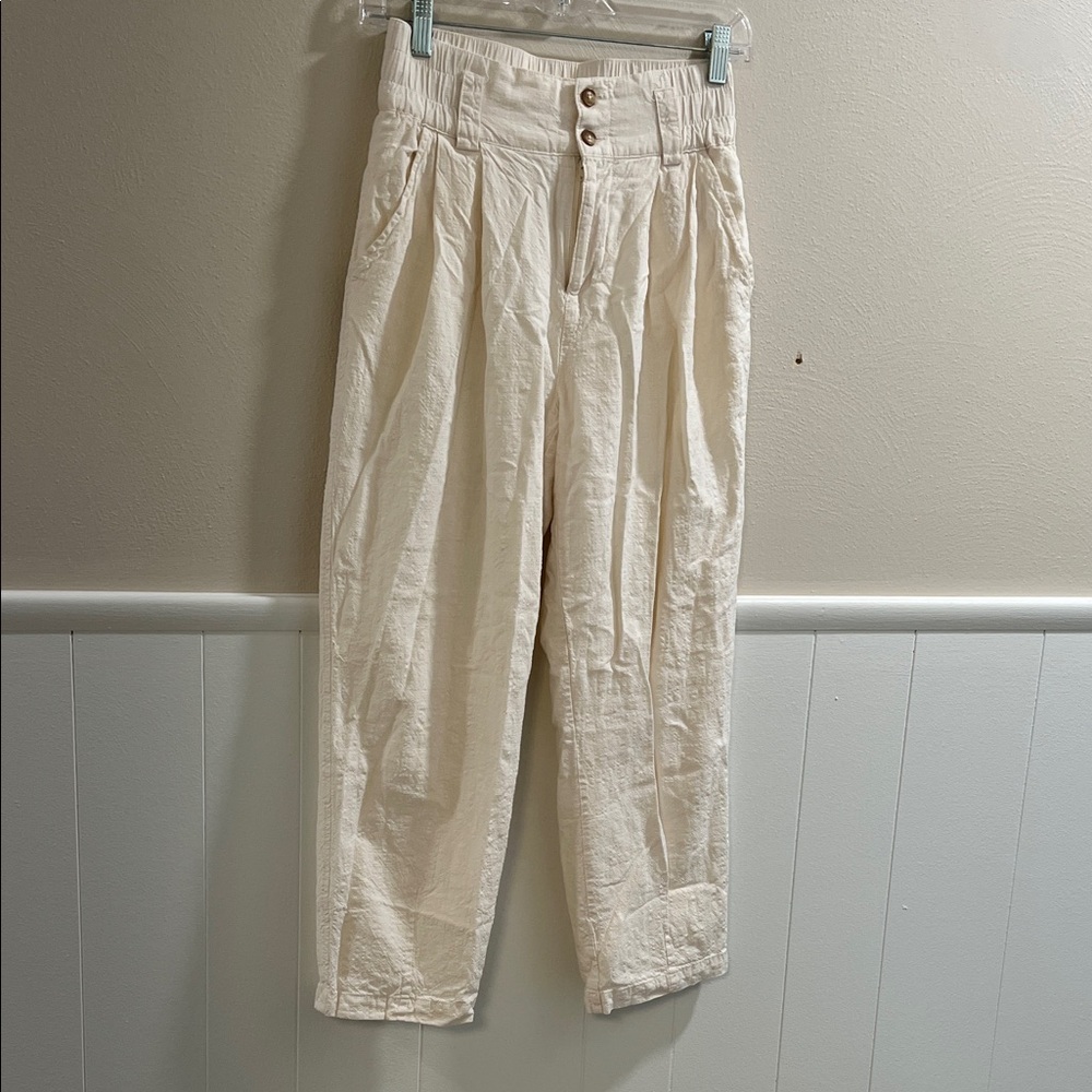 Urban Outfitters White Textured Fabric